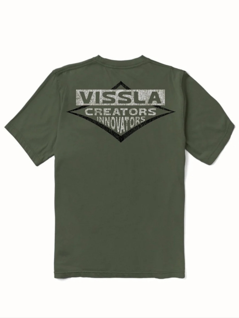 VISSLA Beast Premium Organic Pocket Tee M